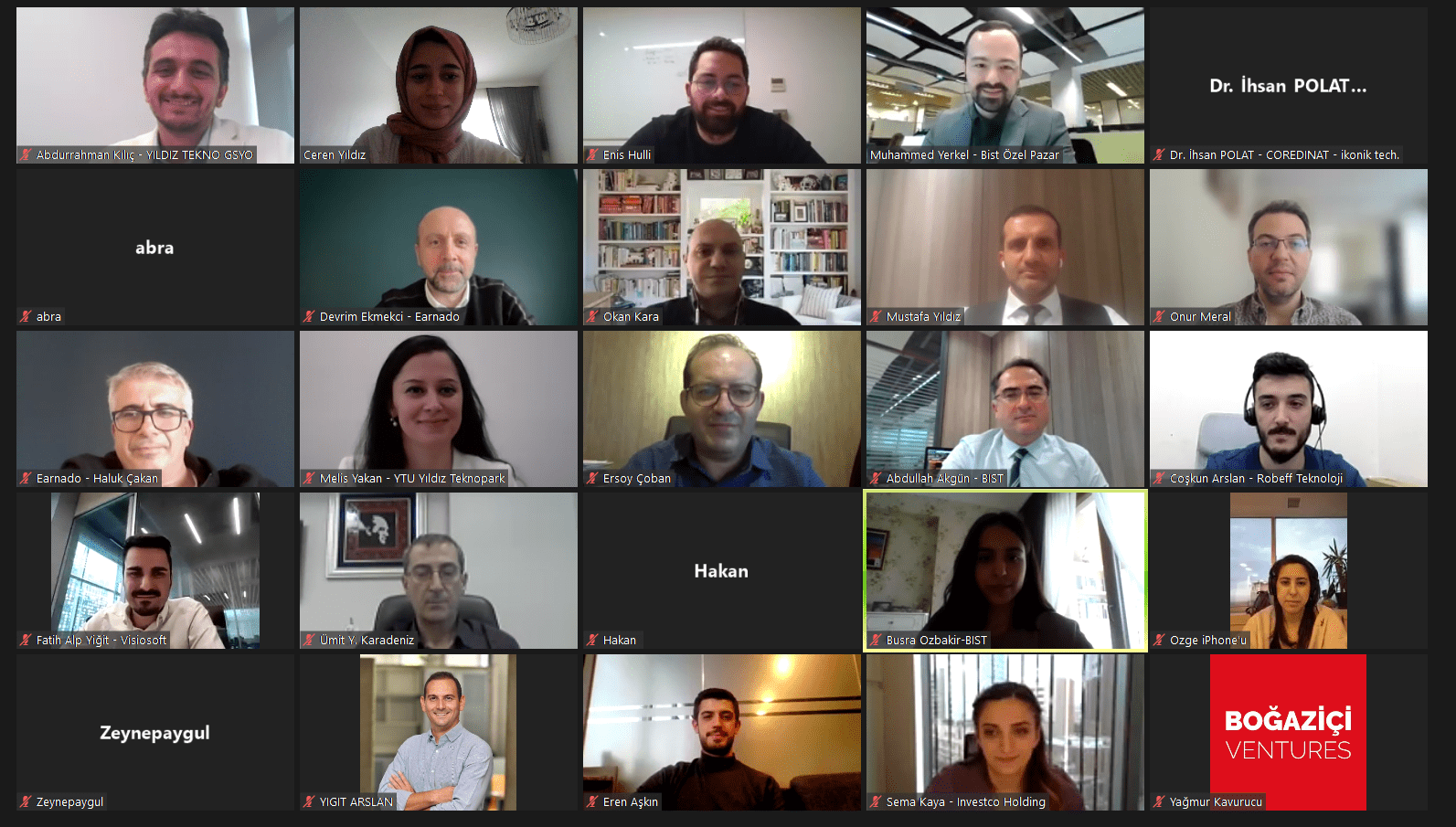 BIST Özel Pazar Yeni Girişim Komitesi 18 Ocak 2023 tarihinde düzenlendi