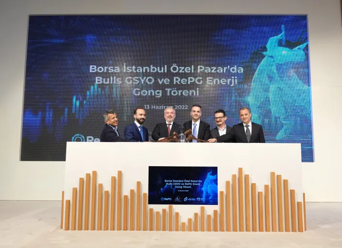 Borsa İstanbul Özel Pazar'daki 15. yatırım Bulls GSYO tarafından gerçekleştirildi.